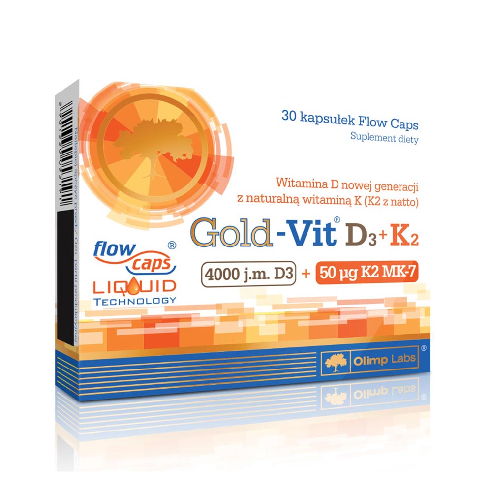 OLIMP LABS Gold Vit D3 + K2 capsules N30