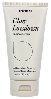 PHARMA OIL Glow Lowdown AHA Complex faces mask 75 ml