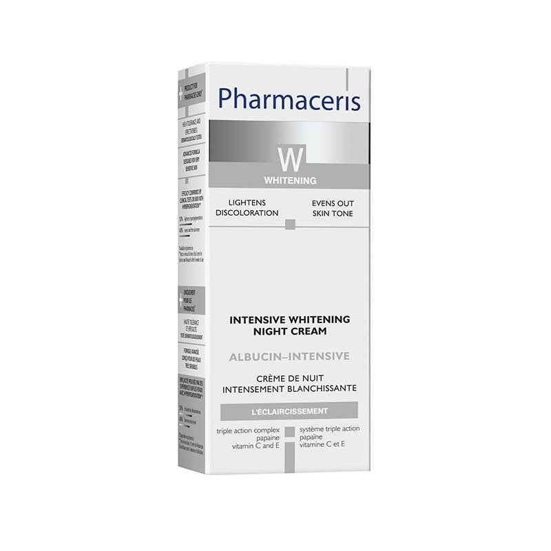 PHARMACERIS W Albucine-Intensive night cream 30 ml