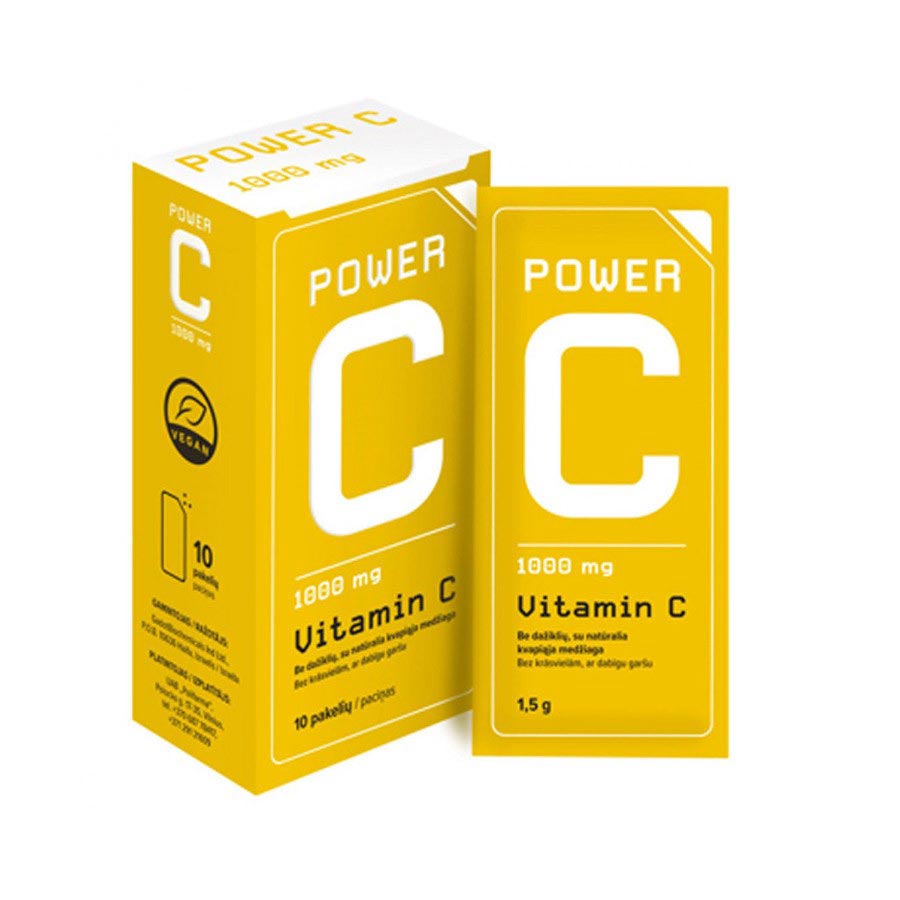 BIOFARMACIJA Power C 1000 mg powder N10