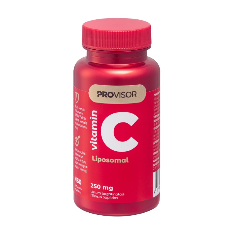 Provisor Liposomal Vitamin C 250 Mg Capsules N60