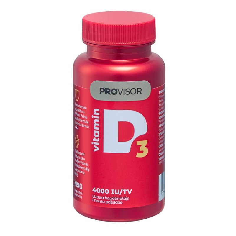 Provisor Vitamin D3 4000 N90 capsules