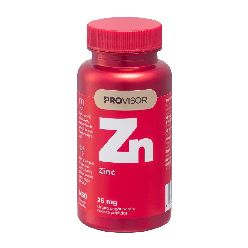 Provisor Zinc 25 mg N60 tablets