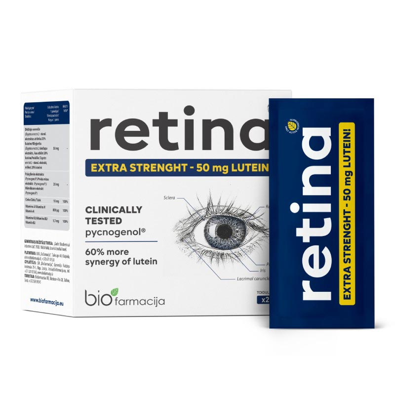 BIOFARMACIJA Retina powder N28