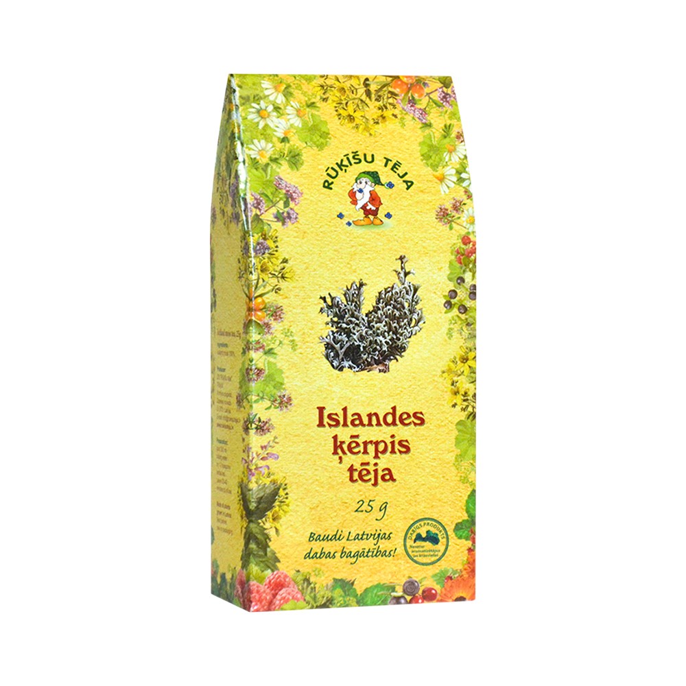 RŪĶĪŠU Icelandic moss tea 25 g