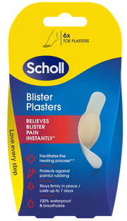 SCHOLL Blister Plaster patches blisters 6 pcs