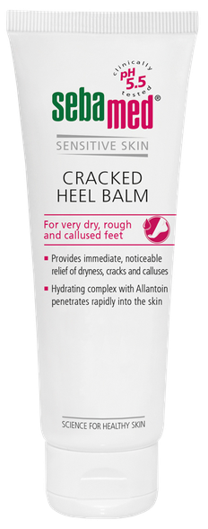 SEBAMED Cracked Heel cream on foot 75 ml