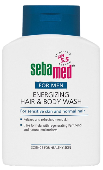 SEBAMED Energizing Hair  Body shampoo 200 ml