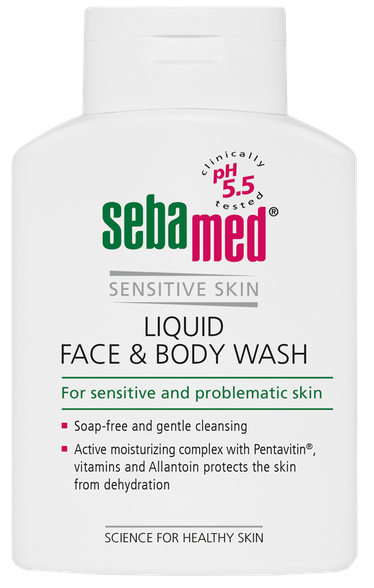SEBAMED Liquid Face  Body cleansing remedy 200 ml