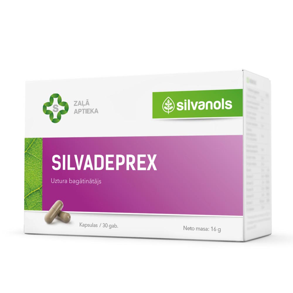 SILVADEPREX capsules N30