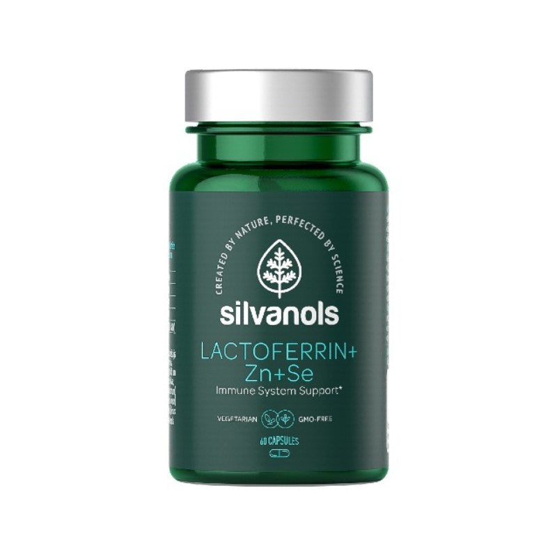 SILVANOLS Lactoferrin+Zn+Se capsules N60