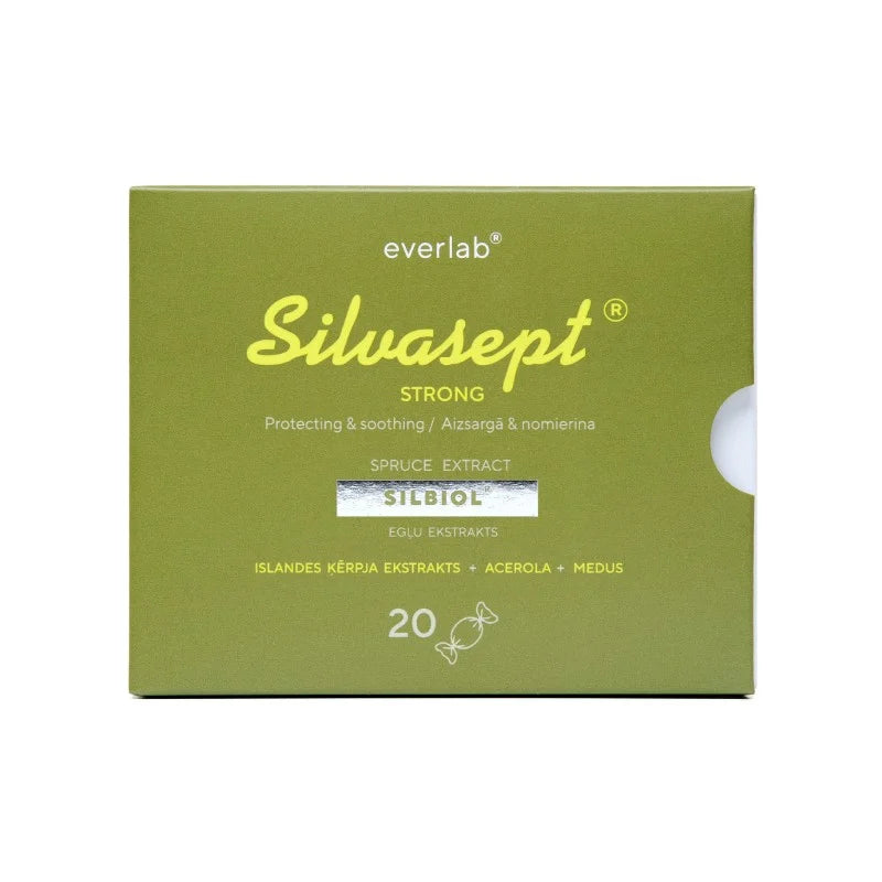 SILVASEPT Strong caramels N20