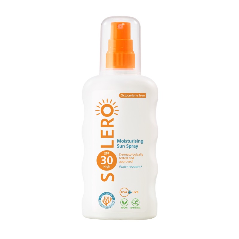 SOLERO SPF30 sunscreen spray 200 ml