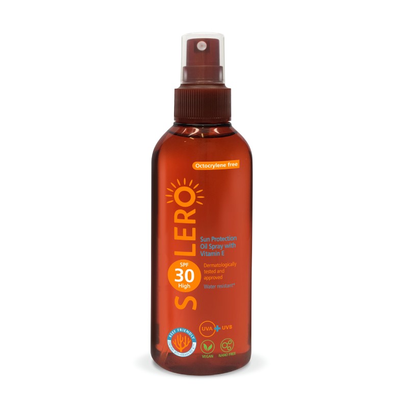 SOLERO Oil Spray with Vitamin E SPF30 body spray oil 150 ml