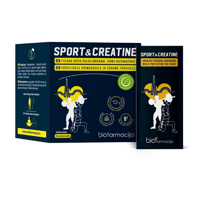 BIOFARMACIJA Sport & Creatine powder N28
