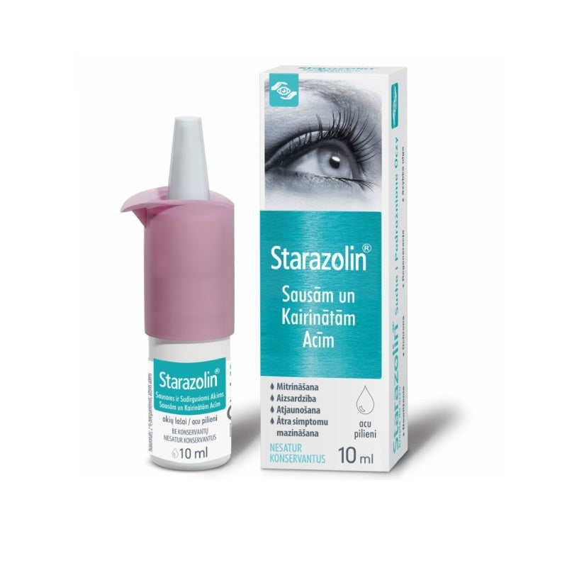STARAZOLIN Drops for dry and irritated eyes 10 ml