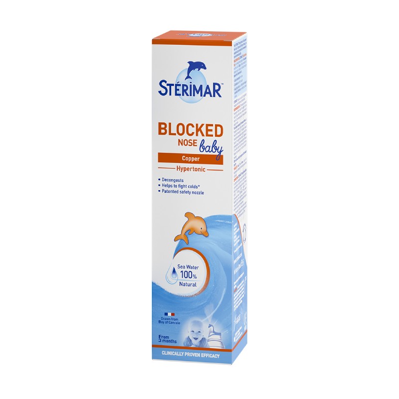 STERIMAR Baby Blocked Nose nasal spray with copper 50 ml