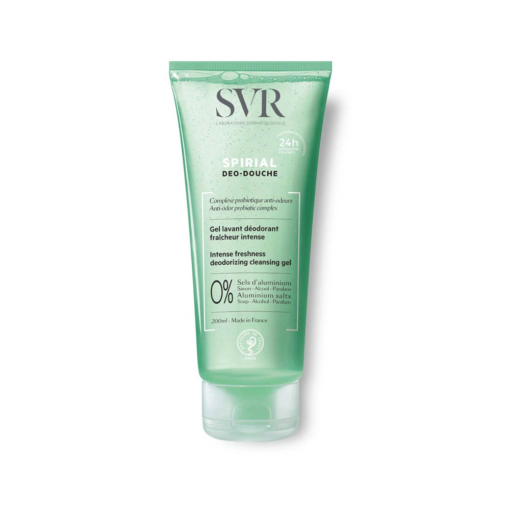 SVR Spirial Deo-Douche shower gel-deododorant 200 ml