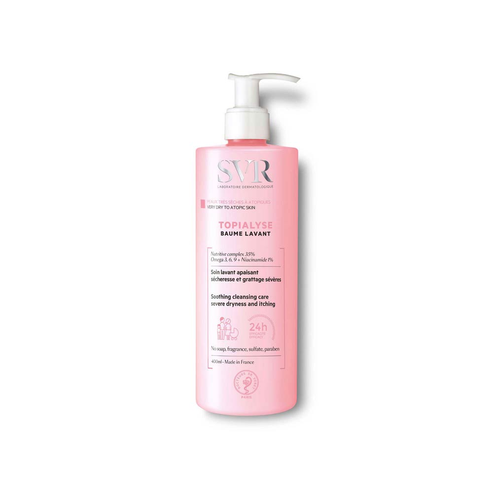 SVR Topialyse Baume Lavant Balm for dry and atopic leather 400 ml