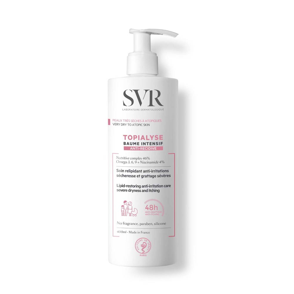 SVR topialyse intense balm for irritated skin 400 ml