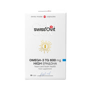 SWISS OVIT Omega-3 TG 600mg Fish oil capsules N30