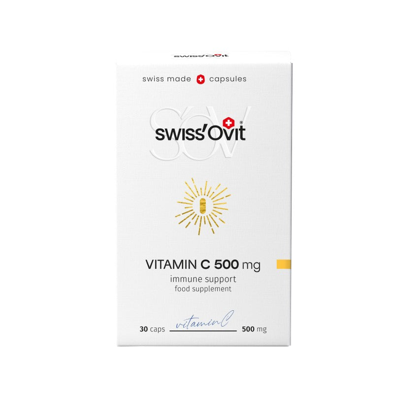 SWISS OVIT Vitamin C 500 mg capsules N30