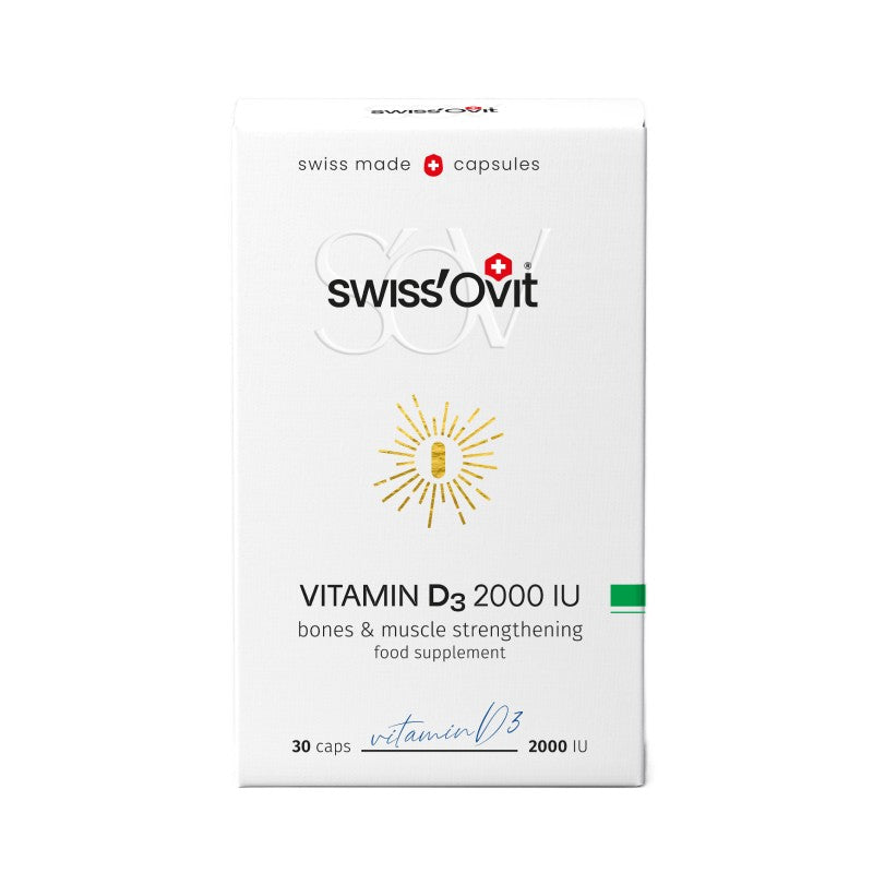 SWISS OVIT Vitamin D3 2000SV capsules N30