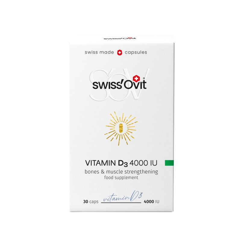 SWISS OVIT Vitamin D3 4000SV capsules N30