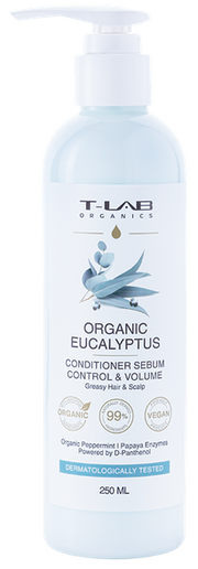 T-LAB Eucalyptus Sebum Control  Volume hair conditioner 250 ml