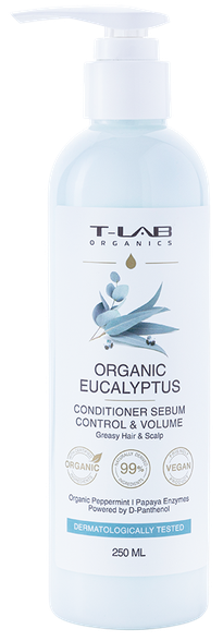 T-LAB Eucalyptus Sebum Control  Volume hair conditioner 250 ml