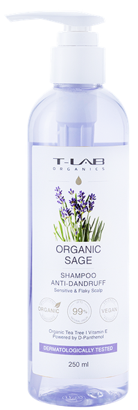 T-LAB Sage Anti Dandruff shampoo 250 ml
