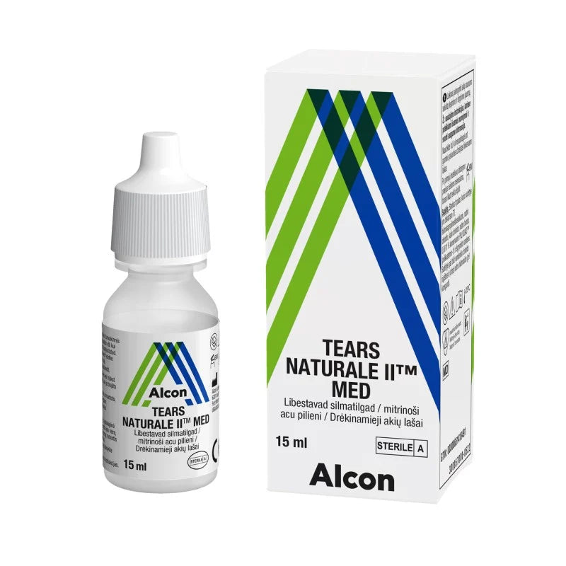 TEARS NATURALE II MED moisturizing eye drops 15 ml