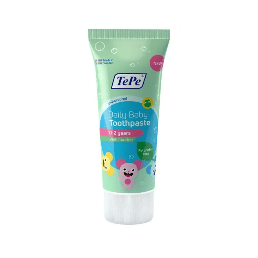 TEPE Daily Baby toothpaste for children from 0-2 years old, unflavored, 50 ml