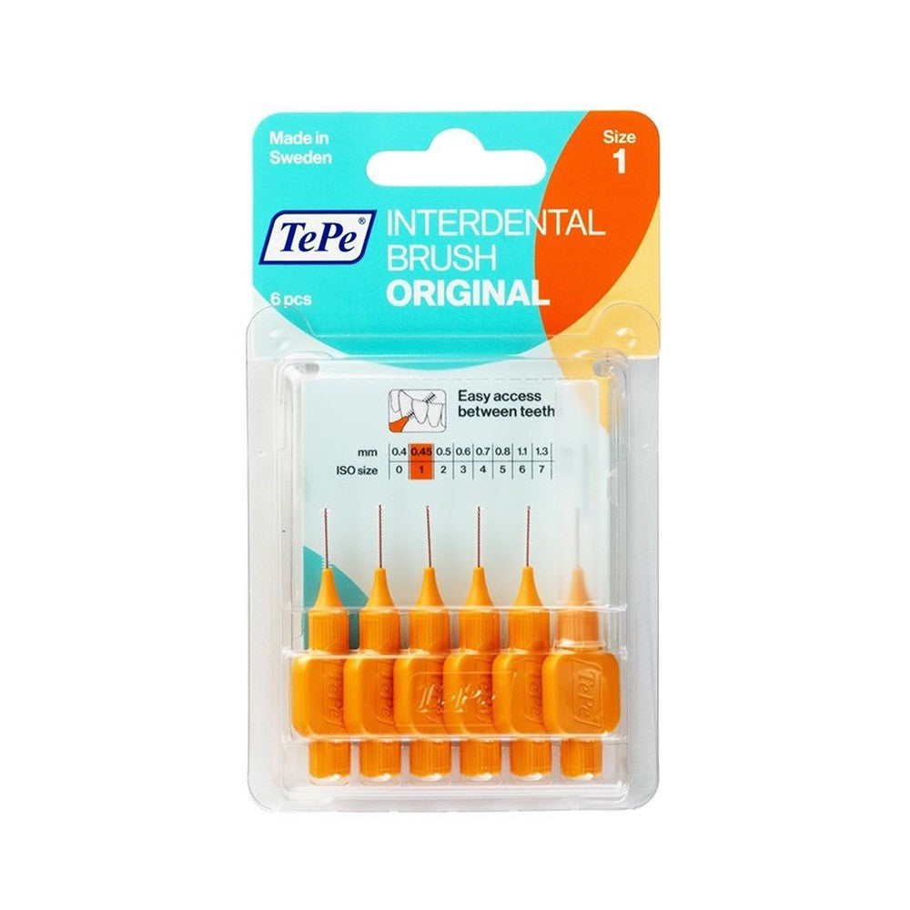 TEPE Interdental brushes 0.45 N6, blister pack