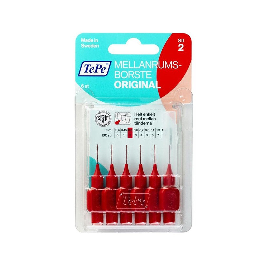 TEPE Interdental brushes 0.5 N6, blister pack