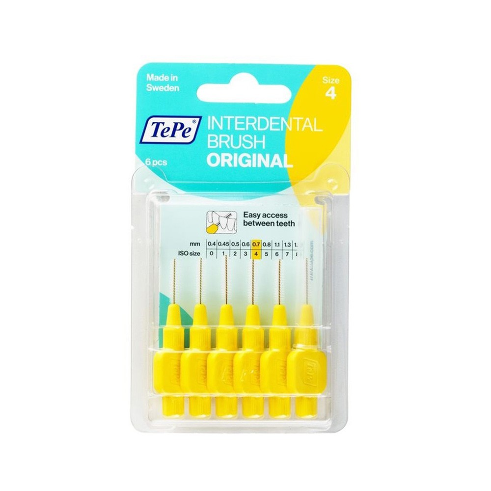 TEPE Interdental brushes 0.7 N6, blister pack
