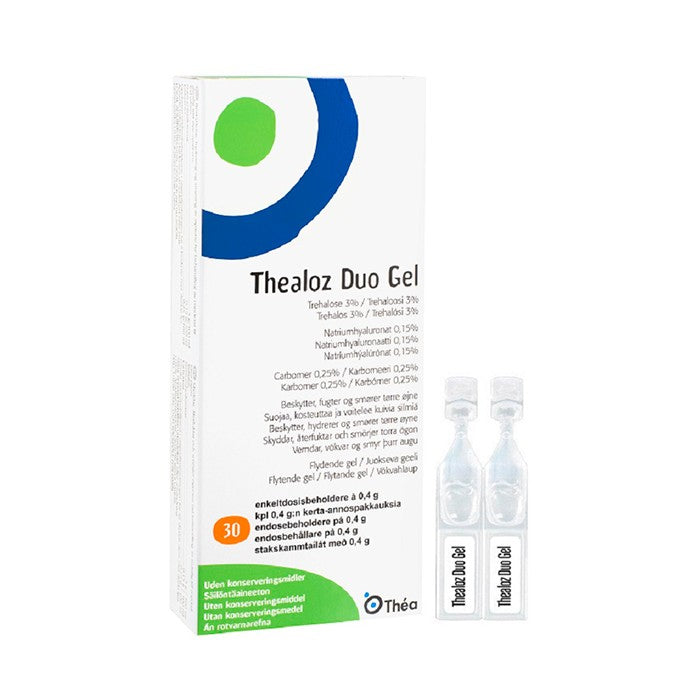 THEALOZ DuoGel eye drops 0.4 ml N30