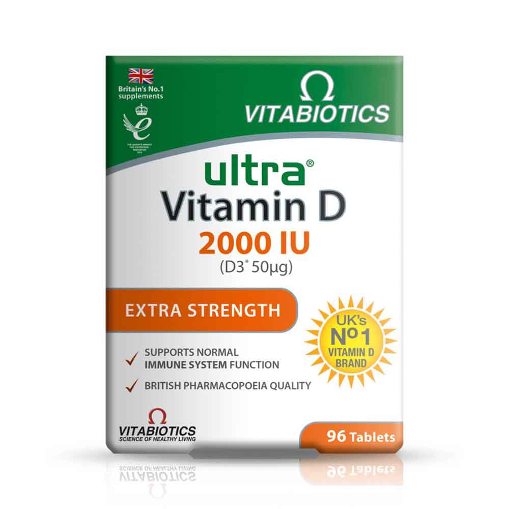 Ultra Vitamin D 2000 IU tablets N96
