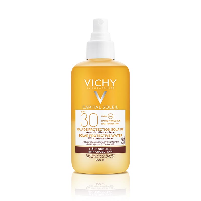 VICHY Capital Soleil Bronzing Water SPF 30+ spray sunscreen with beta-carotene 200 ml