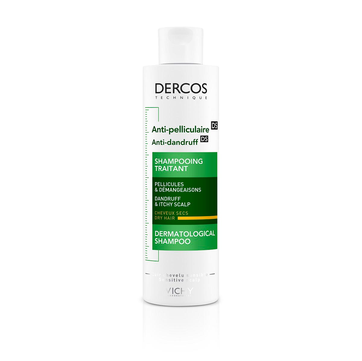 VICHY DERCOS anti-dandruff shampoo for dry scalp 200 ml