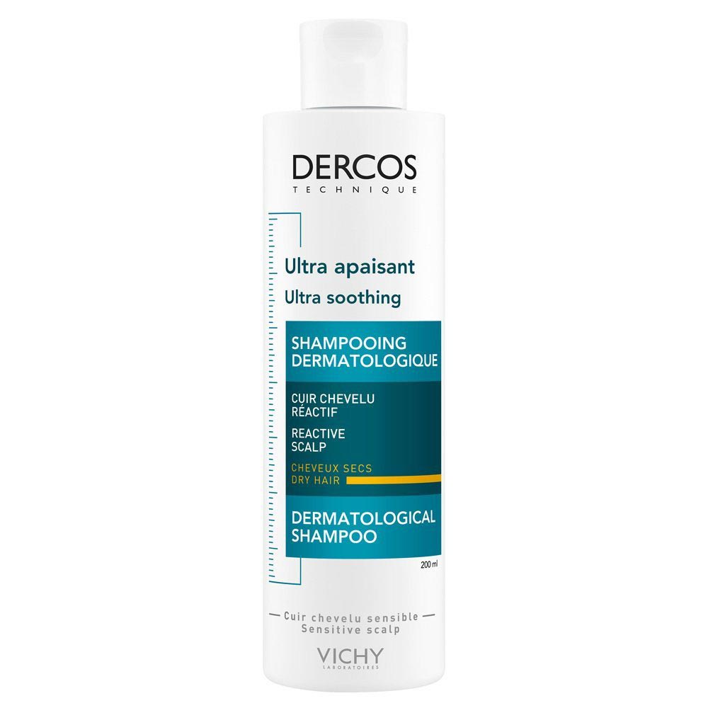 VICHY DERCOS Ultra Soothing shampoo for extra sensitive dry scalp 200 ml