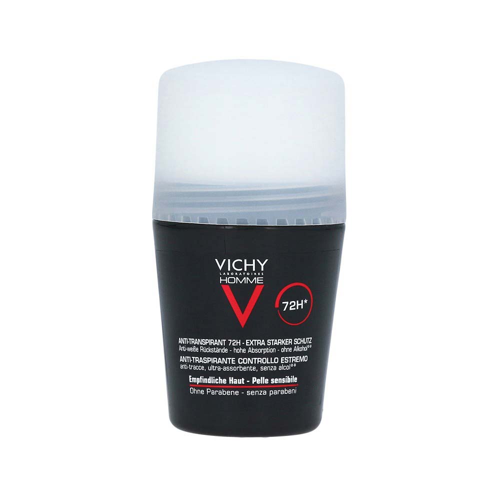 VICHY HOMME Ball deodorant - Antiperspirant regulating excessive sweating 72H 50 ml