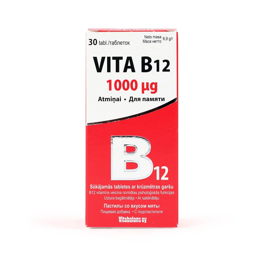 Vitabalans Vita B12 1000 µg tablets n30