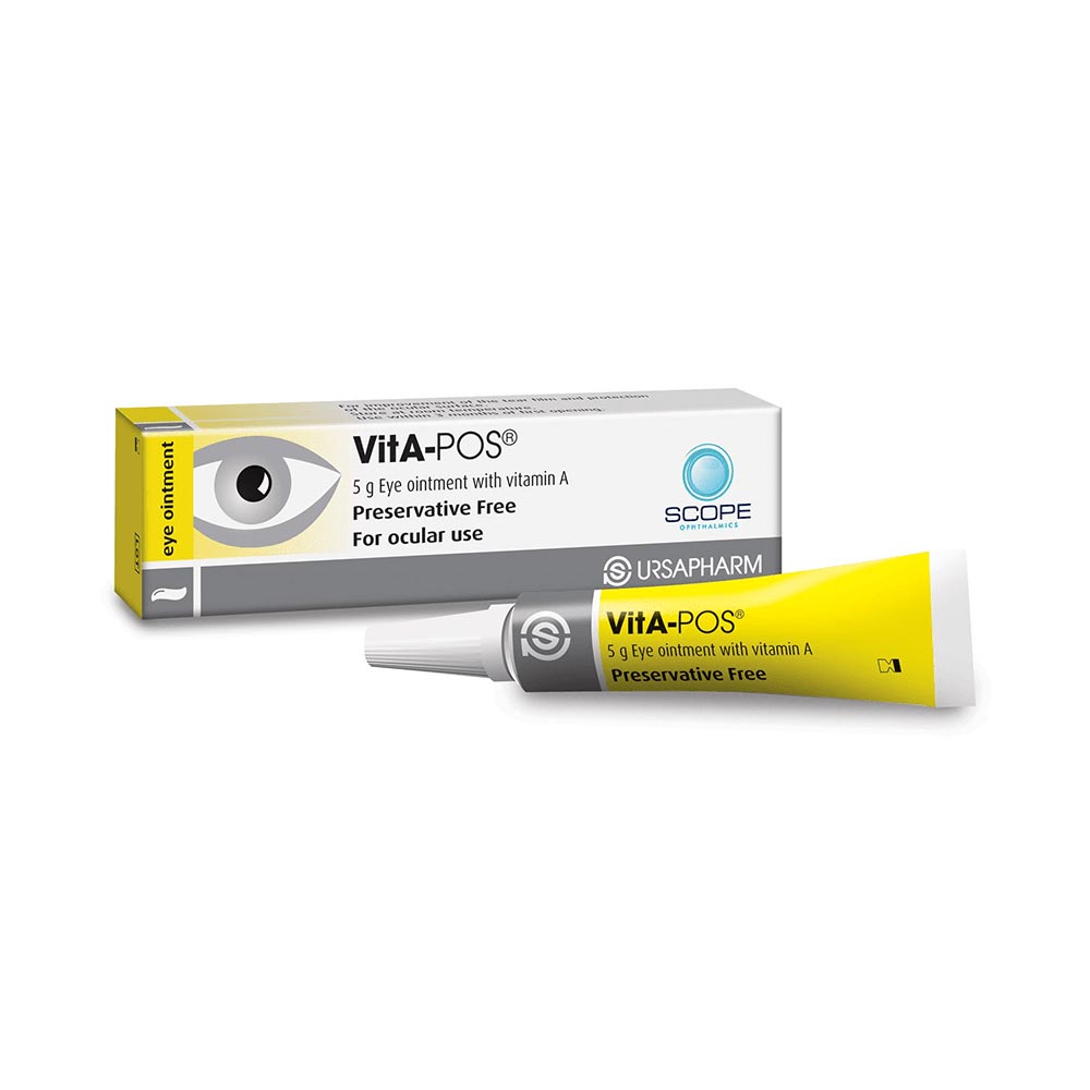VITA-POS eye ointment with vitamin A 5 g