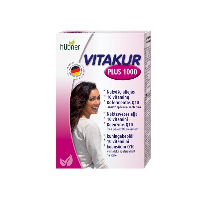 VITAKUR PLUS 1000 capsules N30