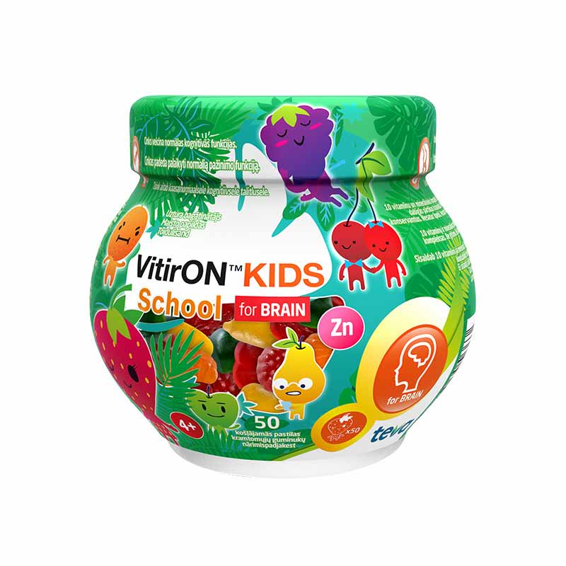 Vitiron Kids School for Brain chewing loafs N50