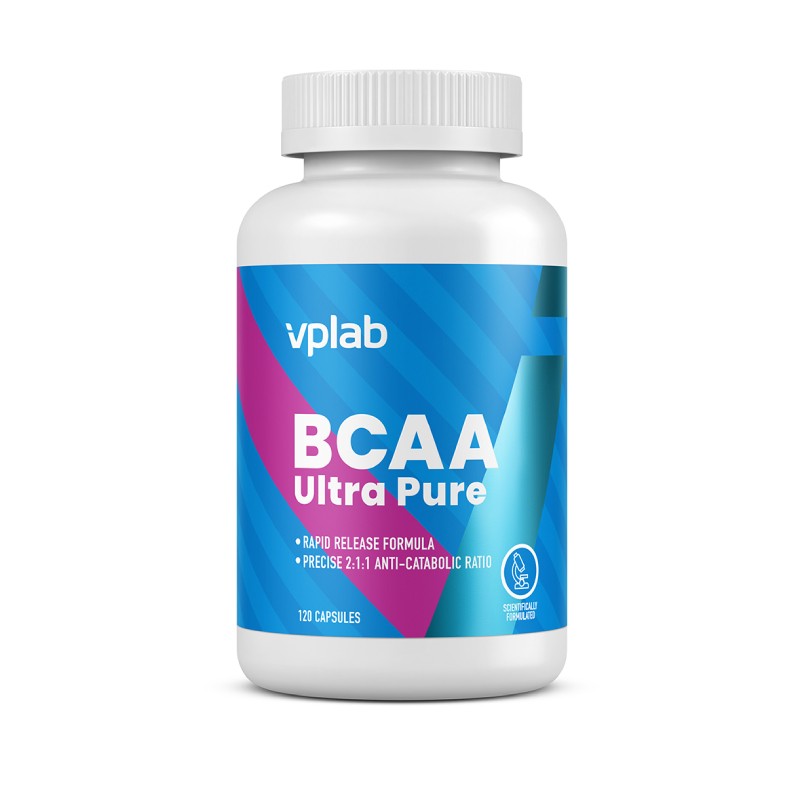 VPLAB BCAA Ultra Pure Capsules N120