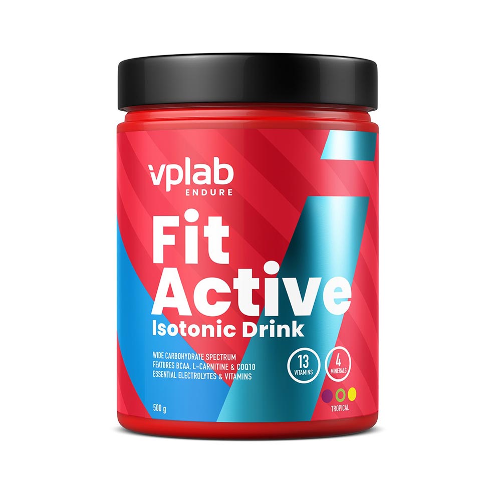 VPLab Fitactive Isotonic Drink Tropical Fruit powder 500 g