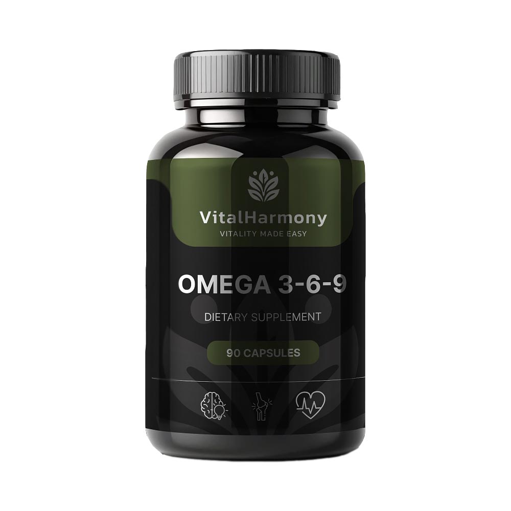 VitalHarmony Omega 3-6-9 Softgels N90