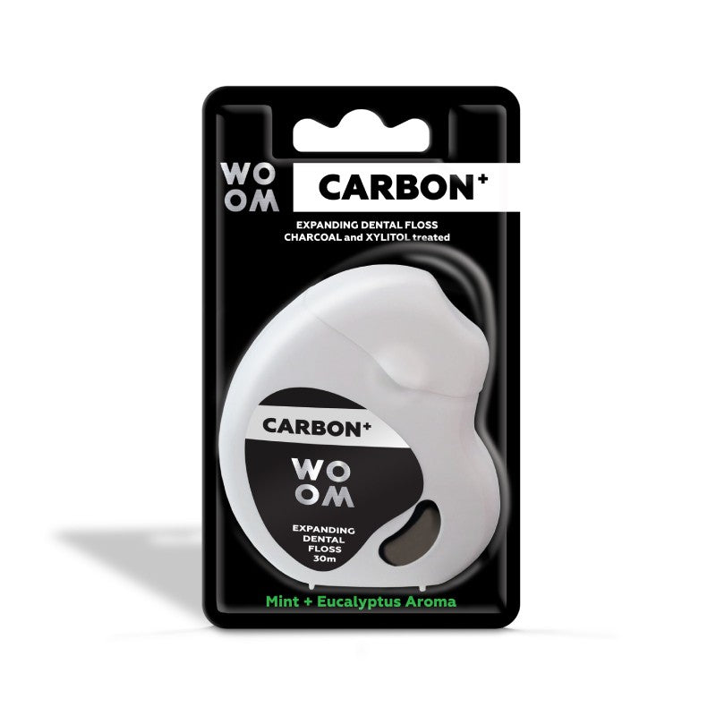 WOOM Carbon+ Expanding dental floss 30 m